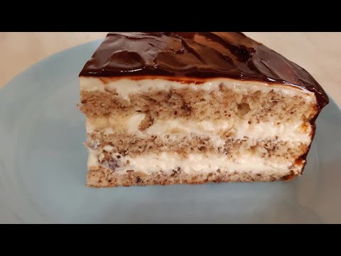 Видео: ЧАРОДЕЙКА Торт СОЧНЫЙ без ПРОПИТКИ с ОРЕХАМИ! Торт НА ПРАЗДНИК ВКУСНЫЙ и ПРОСТО ТАЮЩИЙ во РТУ!