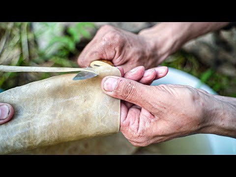 Видео: Как делают тынзян. Веревка из оленьей кожи | Секреты северных ремёсел