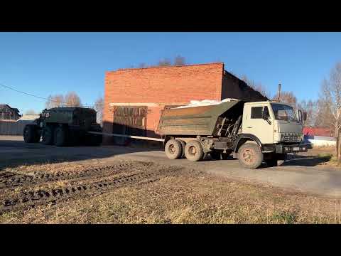 Видео: Тяговое испытание ХИЩНИКА против КАМАЗА