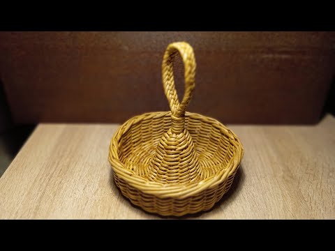 Видео: Тарелочка многофункциональная. Ручка- косичка. Изида.
