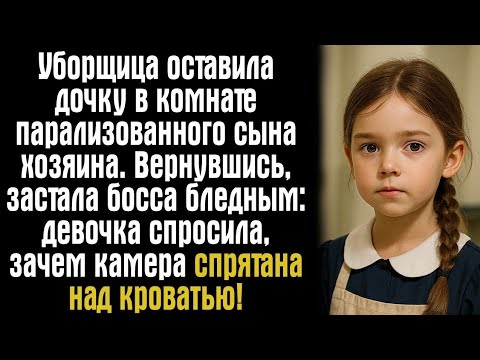 Видео: Уборщица оставила дочку в комнате парализованного сына хозяина. Вернувшись, застала босса бледным..
