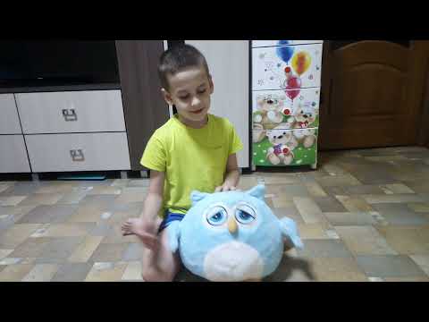 Видео: Игрушка, плед и подушка. Три вещи в одном. Сова Блу-блу. #сова #игрушкапледиподушка #соваблублу