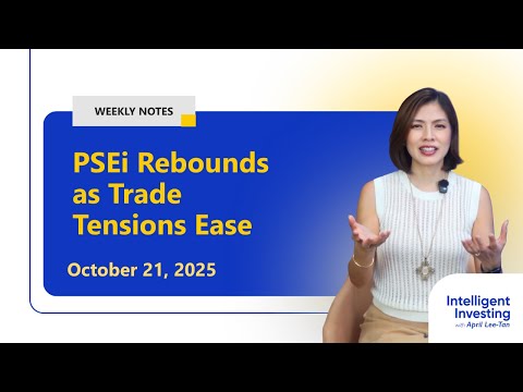 Видео: PSEi восстанавливается на фоне снижения торговой напряженности | Intelligent Investing Show