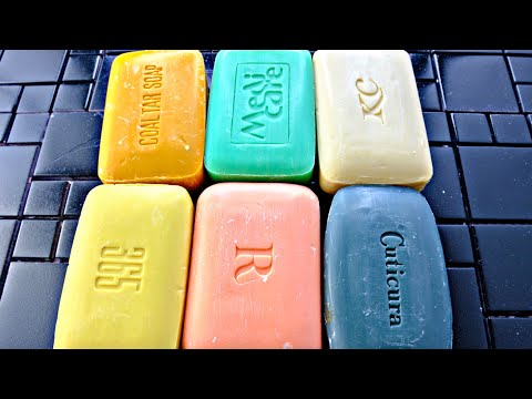 Видео: ASMR soap cutting/Soap Carving/ Satisfying video |*NO TALKING*| Relaxing Video/ Резка сухого мыла.🎧