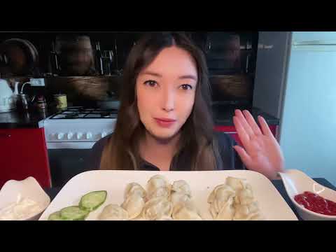 Видео: МУКБАНГ пельмени 🥟
