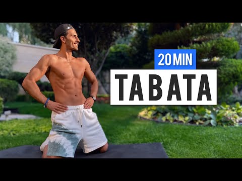 Видео: 20-минутная тренировка Табата🔥 HIIT на всё тело | Быстрое сжигание жира, без оборудования, без по...