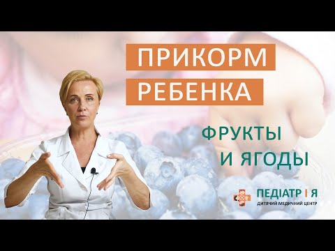 Видео: Прикорм. Фрукты и ягоды. Школа детского питания Наталии Чернеги