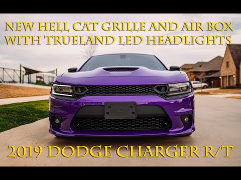 Видео: Dodge Charger R/T 2019 года получил воздухозаборник Hellcat и вставки в переднюю/нижнюю решетку р...