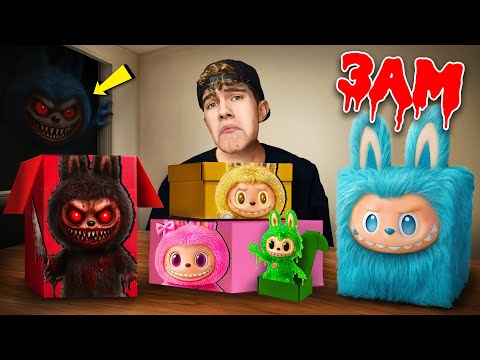 Видео: НИКОГДА НЕ ОТКРЫВАЙ ВСЕ LABUBU МИСТЕРИ-БОКСЫ в 3 ЧАСА НОЧИ!!