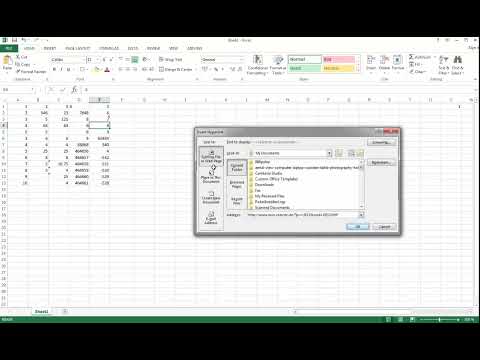 Видео: Как се добавя хипер връзка в ексел