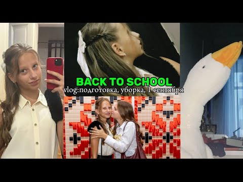 Видео: BACK TO SCHOOL |Закупка, уборка, 1 сентября|