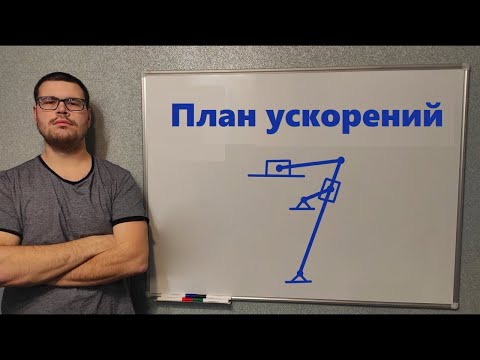 Видео: План ускорений кулисного механизма