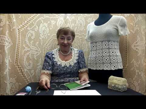 Видео: Кофточка "Летние мотивы". Мастер-класс по вязанию крючком от О. С. Литвиной.