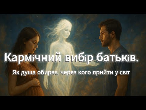 Видео: Кармічний вибір батьків. Як душа обирає, через кого прийти у світ