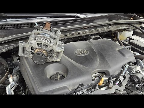 Видео: Замена генератора 2018 - 2024 Toyota Camry