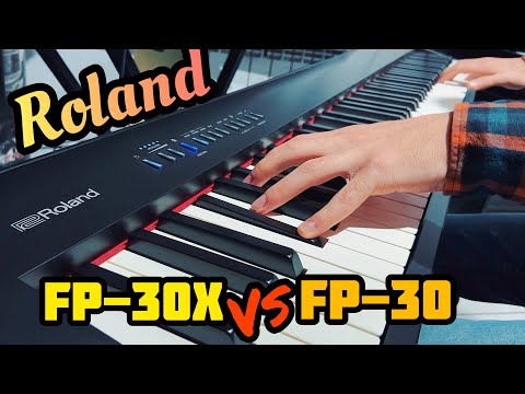 Видео: Сравнение звука Roland FP-30X⚡️FP-30 | А есть ли разница?