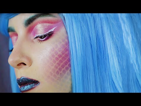Видео: 🧜 MERMAID - МАКИЯЖ РУСАЛКИ НА ХЭЛЛОУИН 2019 +КОНКУРС | HALLOWEN 2019 EASY MERMAID LOOK 🧜