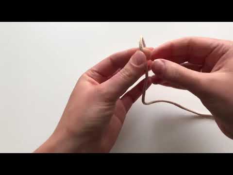 Видео: Как соединить шнур? (Полиэфирный)