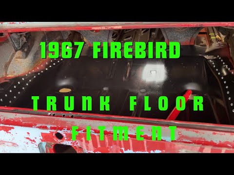 Видео: Установка нового пола багажника и лонжеронов рамы на Firebird