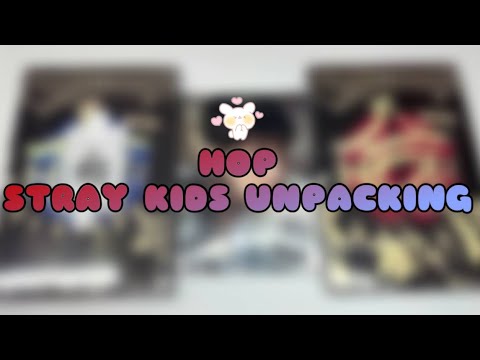 Видео: 🖤stray kids «HOP» album unpacking🖤// распаковка альбома хоп стрей кидс