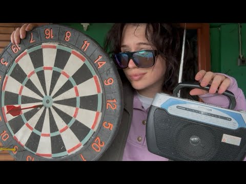 Видео: lo-fi асмр на даче, трейсинг, таппинг/ lo-fi asmr in Russian at the dacha, tracing, tapping 