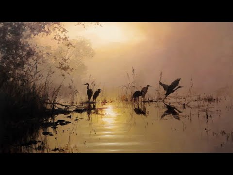 Видео: Четыре времени года на картинах Романа Божкова.  Музыка П.И. Чайковского.