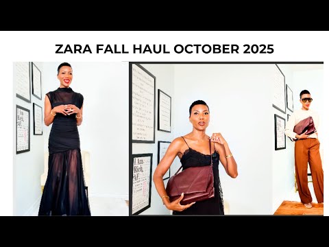 Видео: Осенняя коллекция Zara за октябрь 2025 г.