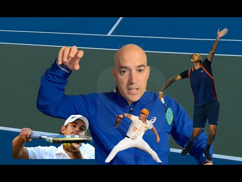 Видео: Упрощение подачи в теннисе — бросок в инфилде или бросок питчера