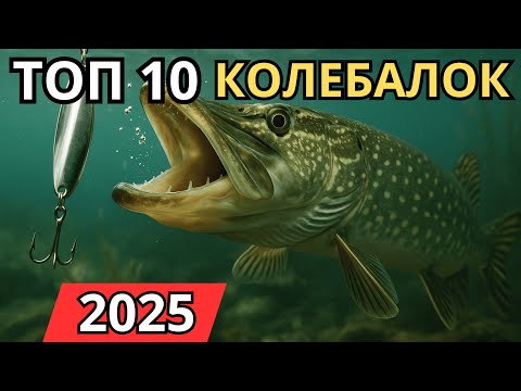 Видео: ТОП 10 блёсен-колебалок на щуку 2025 для любителей и профи