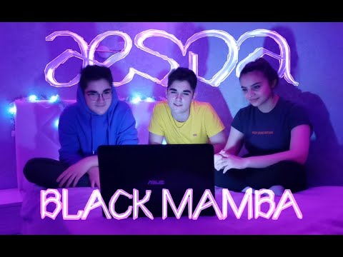 Видео: aespa 에스파 'Black Mamba' | Реакция