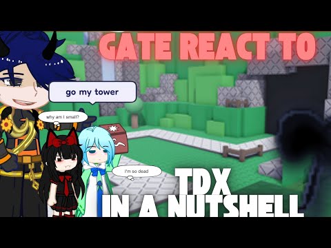 Видео: Реакция Gate на Tankfish Tower Defense X (TDX) в двух словах