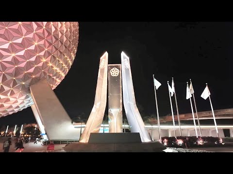 Видео: Неожиданное повторное открытие космического корабля «Земля» в EPCOT — езда по новой тестовой трас...