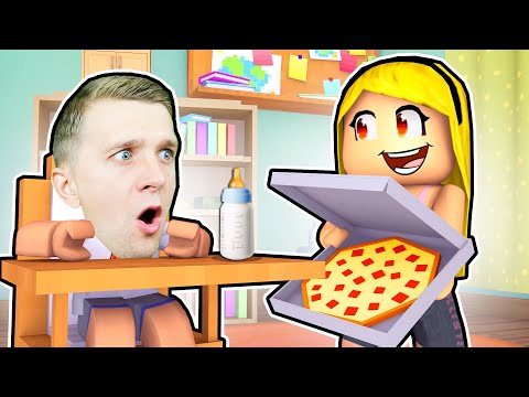 Видео: ГОЛОДНЫЙ ВРЕДНЫЙ РЕБЕНОК в Садике! 24 Часа в САДИКЕ! #4 ROBLOX