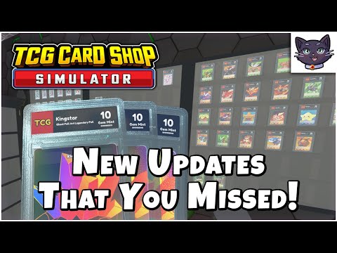 Видео: Все обновления симулятора карточного магазина TCG, которые вы пропустили!!