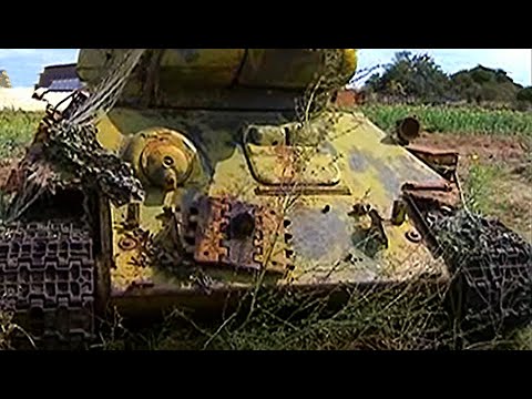 Видео: СЛУЧАЙНО НАШЛИ ТАНК Т-34, УЧАСТВОВАВШИЙ ВО ВТОРОЙ МИРОВОЙ