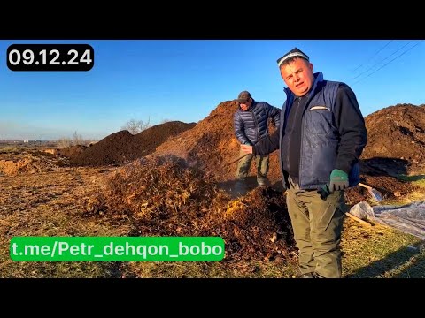 Видео: Хазон, сомон ва гўнгдан зўр тупроқ тайёрлаш. 2 ҚИСМ. Уй шароитида Компост тайёрлаш.