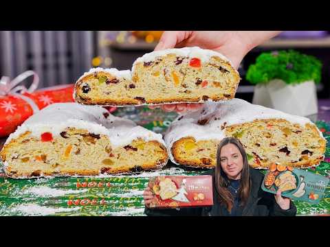 Видео: ШТОЛЛЕН Этот РЕЦЕПТ Продают за ДЕНЬГИ💸Пеку по 10 штук и МАЛО!ЛУЧШИЙ Немецкий Штоллен 🥚Без ЯИЦ