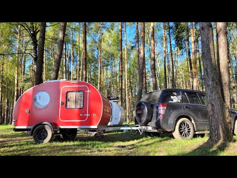 Видео: Обзоры на прицепы-капли (Anytime Travel и Лаггар Про) #ДомНаКолесах #АвтоДом #Кемпер
