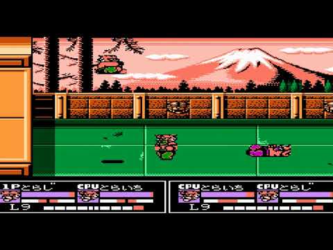 Видео: Nekketsu Kakutou Densetsu - Битва Цветных Тигрят