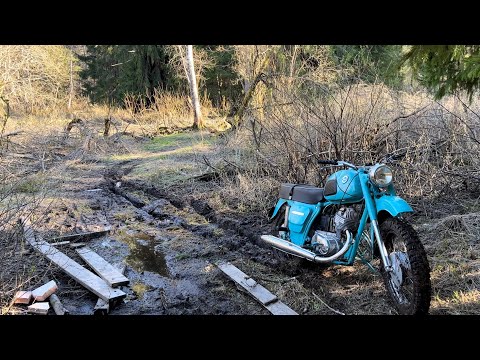 Видео: Авлога. В поисках дороги. Иж планета и Восход 3м
