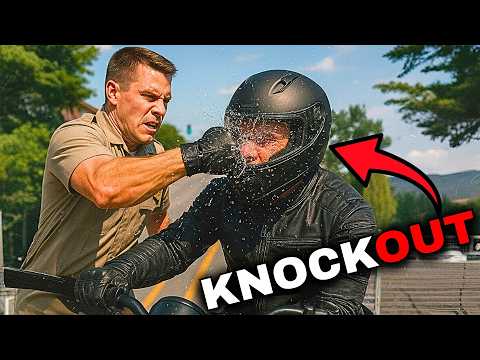 Видео: Когда байкеры дают отпор сумасшедшим