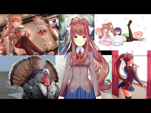 Видео: Индюшка. J͟u̧͝ś̕͢t͢ ͢M̸͏͠ǫ̀n̨ík̷a͡. DDLC