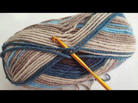 Видео: Этот узор крючком — произведение искусства! 👌 Всего 2 ряда / Очень просто и очень красиво!