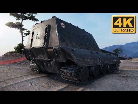 Видео: Jagdpanzer E 100 - Нет Пощады От Босса - World of Tanks 4K