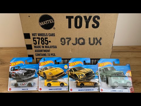 Видео: Case Q Hot Wheels 2025. Огляд кейсу Q хот вілс. TH, Феррарі, Бентлі, Макларен, Ауді. Частина 2