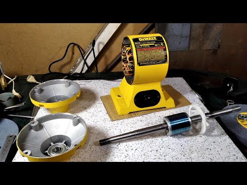 Видео: электроточило DEWALT DW 758  обзор разборка _ DEWALT DW 758 Bench Grinder