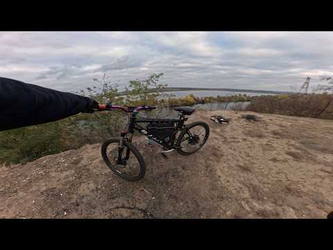 Видео: Поехал на карьер на электровелосипеде - красивые виды и честный обзор по ходу