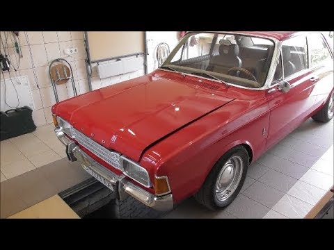 Видео: Ford Taunus 17M, 1970, 2.9 - Пропуски на повышеных оборотах