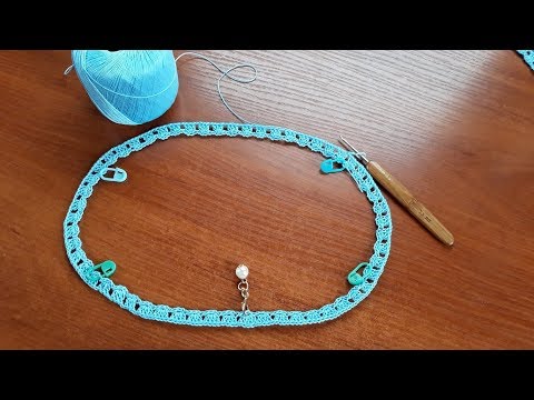 Видео: Блуза (джемпер) "Бабочки". Часть 2.