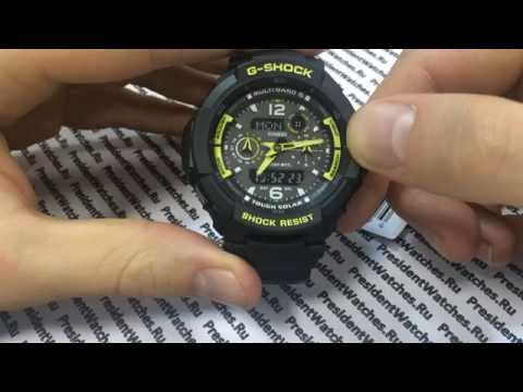 Видео: Как настроить Casio G-SHOCK GW-3500B-1AER - инструкция настройка | Watch-Forum.RU